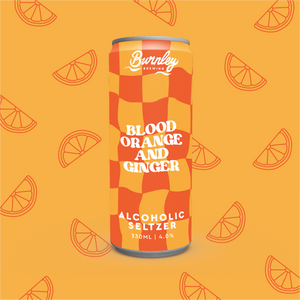 Blood Orange & Ginger Seltzer